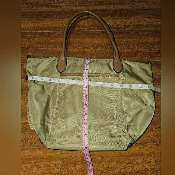 Banana Republic Mini Nylon Tote Bag Light Sand Dune - Picture 5 of 14